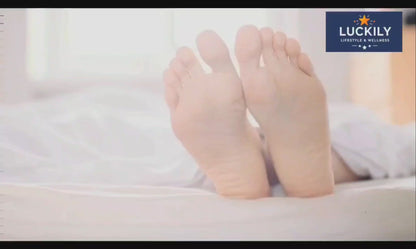 Luckily Premium Detox Foot Patches – 10 Natural Cleansing Pads | Toxin Remover Foot Patch for Pain Relief, Stress Relief & Better Sleep | For Men & Women